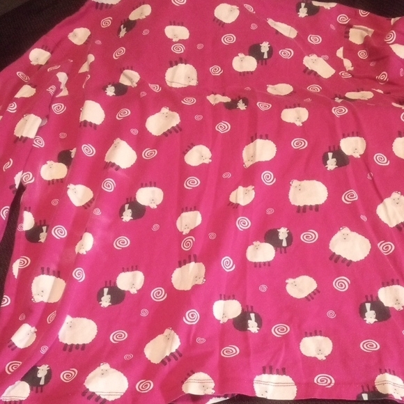 White Stag Pink Sleepwear Top - Picture 3 of 6